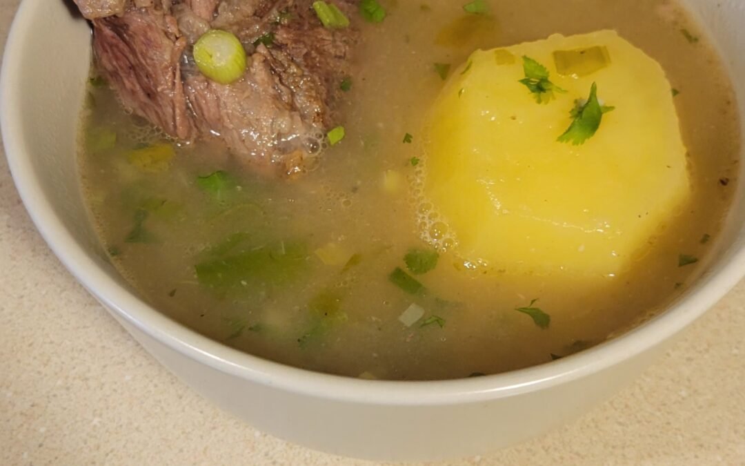 Caldo de Costilla (Colombian Rib Soup)