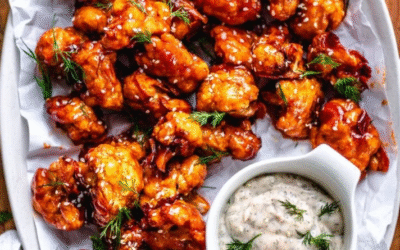 Breaded Cauliflower “Wings”