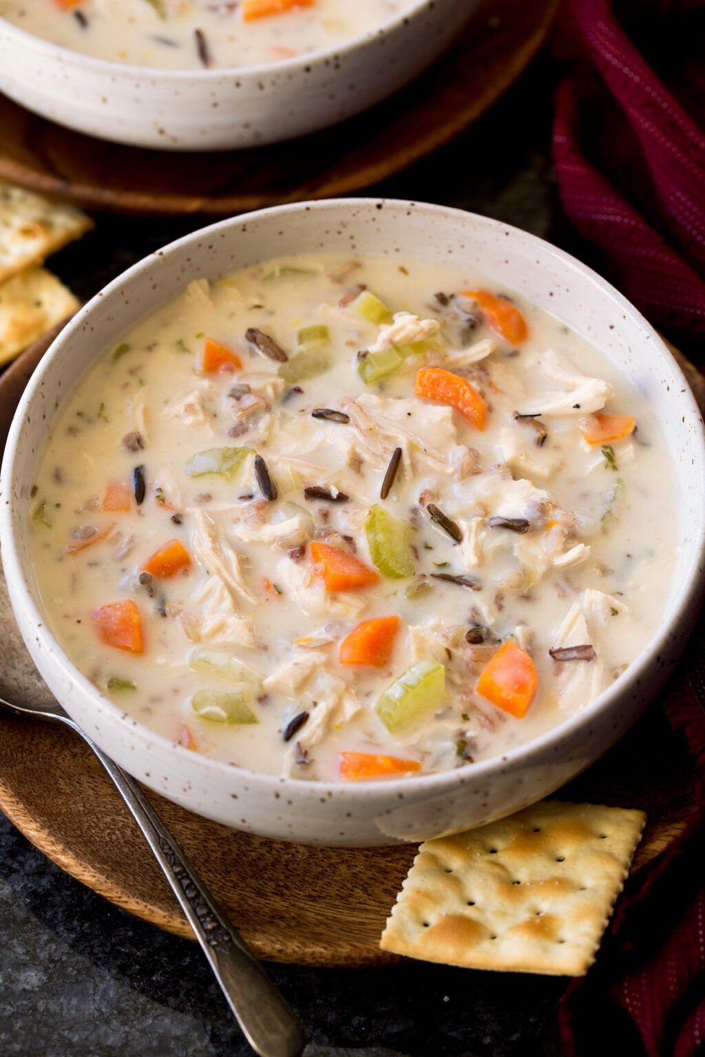 Chicken wild rice soup Pic
