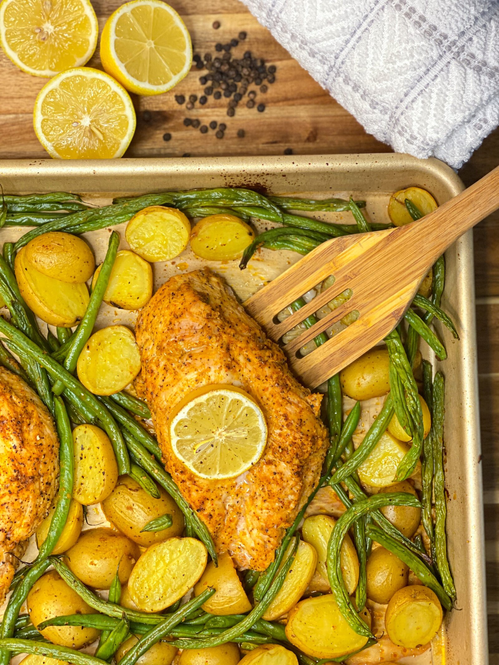 One Pan Lemon Chicken
