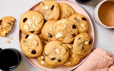 White Chocolate Cranberry Cookies