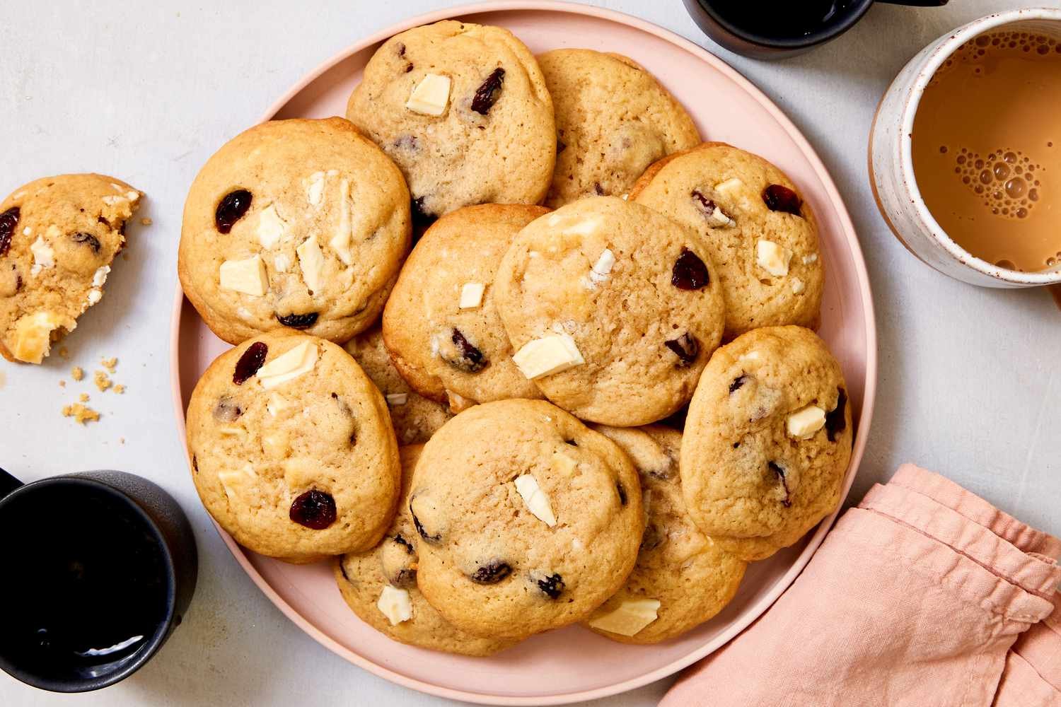 White Chocolate Cranberry Cookies