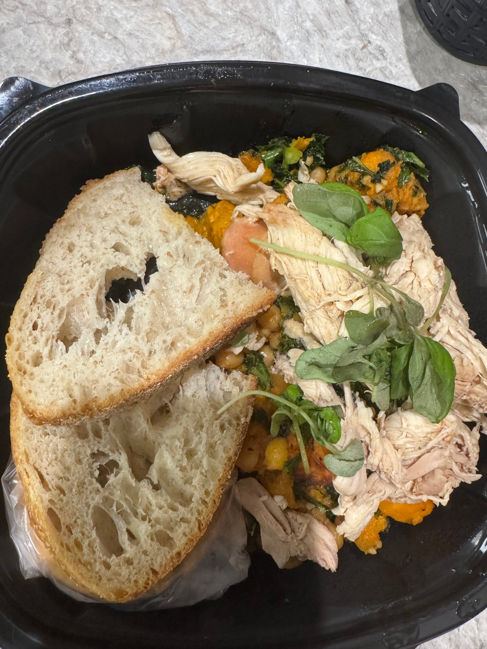 Hot Honey Pulled Chicken Bowl