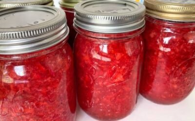 Strawberry Refrigerator Jam