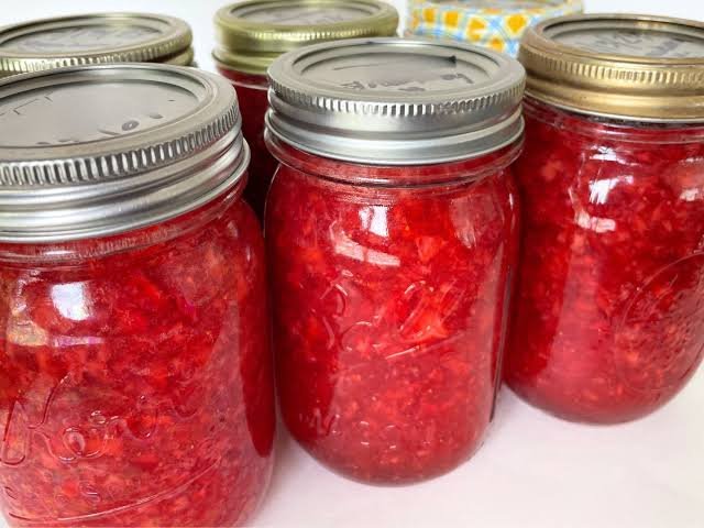 Strawberry Refrigerator Jam